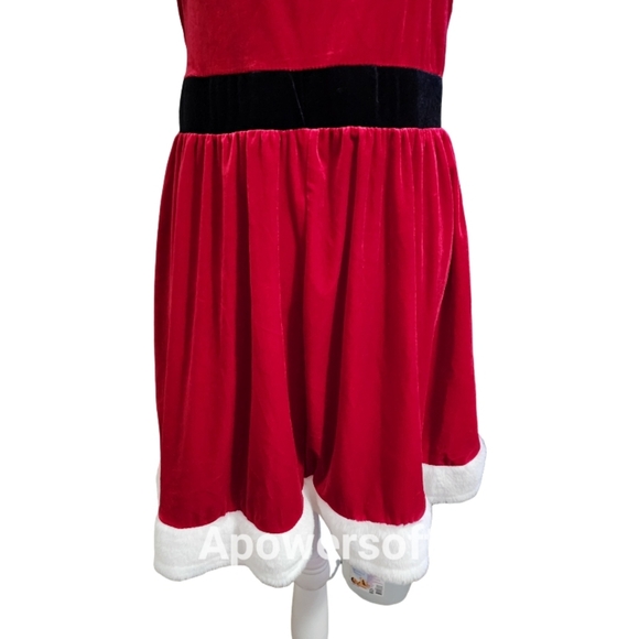 NWOT Eyeshadow Christmas Mrs. Claus Holiday Dress - Picture 6 of 9